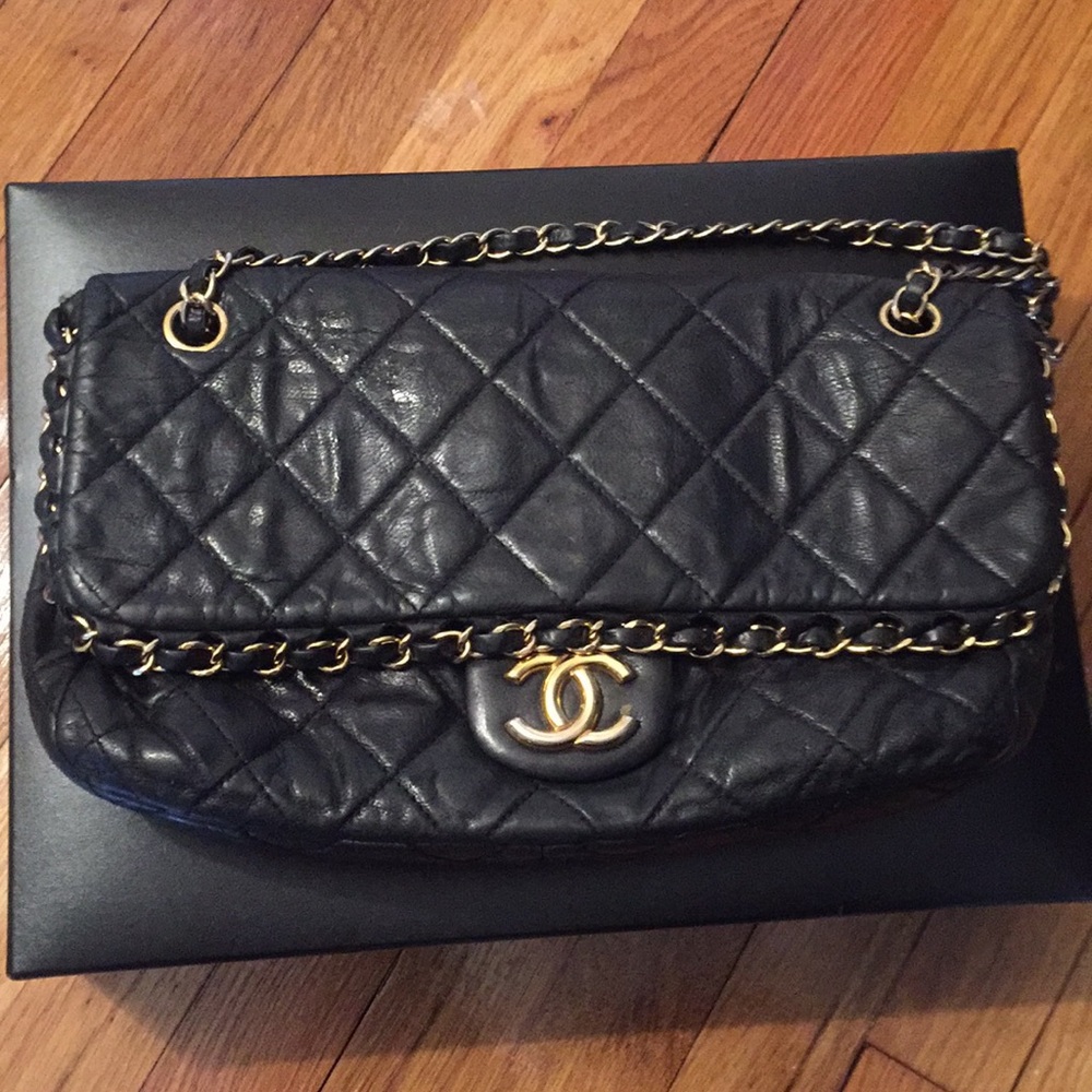 Authentic Chanel chain me bag